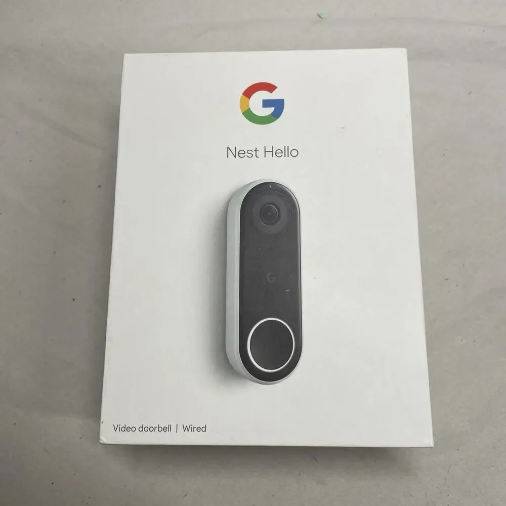 Google Nest Hello Smart WIRED Video Doorbell (NC5100US)